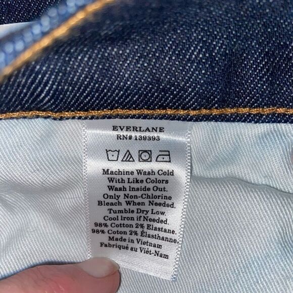 Everlane Regular Mid-Rise Skinny Jeans size 25‎ - Picture 6 of 8